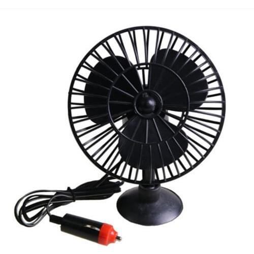 4 Inch Car Mini Fan With Suction Cup 12V Electric Fan Cooling Device Auto Accessories Automobile Interior Fan