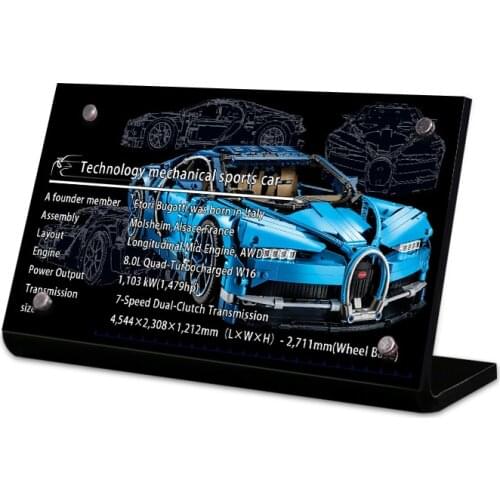 The Acrylic display stand brand for technic 42083 technic Chiron toys building blocks