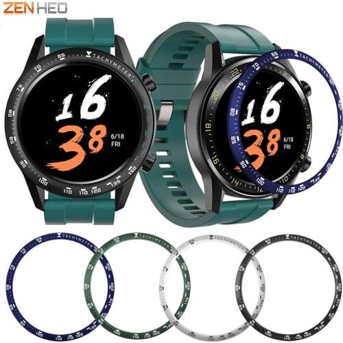 Bezel Ring Styling Frame For Xiaomi Huami Amazfit GTR 47mm Metal Bezel Ring Adhesive Watch Case Cover Protector Ring