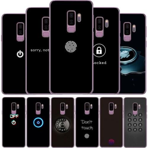 Button phone case For Samsung S7 S8 S9 S10 S20 Plus Lite A10 A30 A40 A50 A70 note8 note9 note10 soft Cover