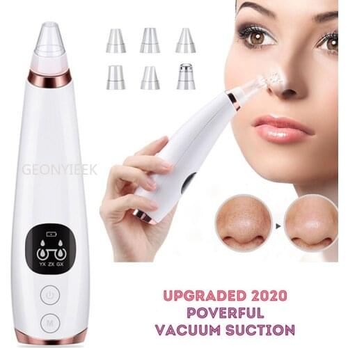 Acne Remover Facial Cleaning Vacuum Suction Blackhead Remover Extractor Comedone Skin Tag Blemish Remover Beauty Skin Care Tools