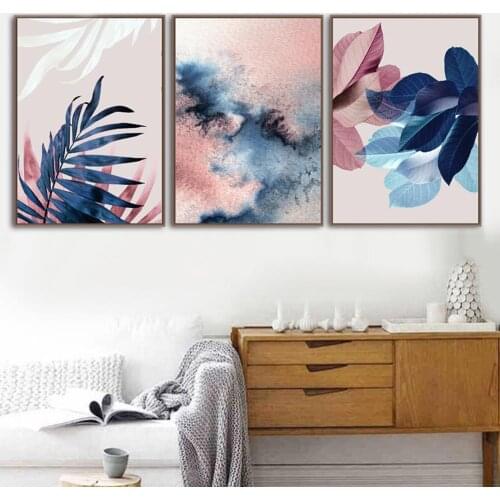 Leaves Canvas Painting no frame Wall Art Pictures Prints Posters and Prints Wall Pictures for Living Room Decoration Home Decor