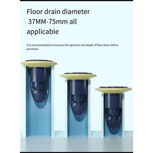 Multi-function drainpipe plug simple deodorant point, floor drain cover water, insect control