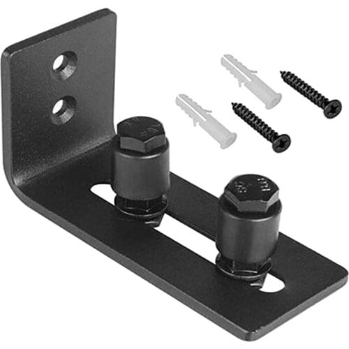 Barn Door Floor Guides Bottom Frame Support Adjustable Roller Sliding Stay