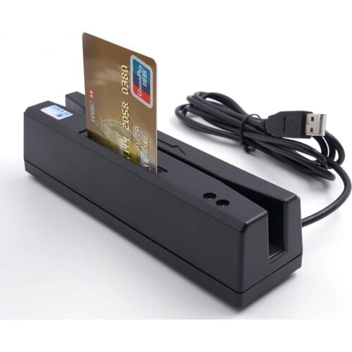 Plug And Play IC/PC/NFC smart EMV Chip credit card reader + all 3 tracks magnetic card reader device POS system