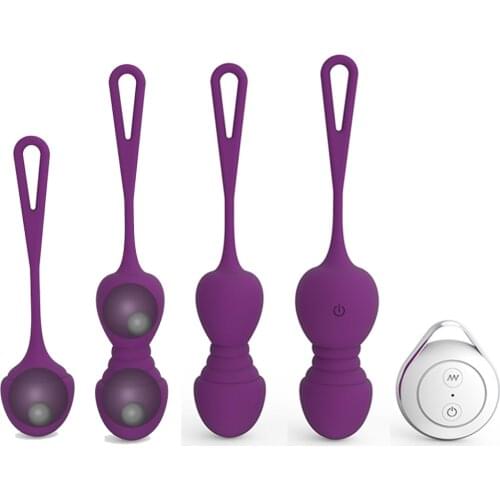 Kegel Balls Vibrator Remote Control Vibrating Egg Vaginal Tighten Exercise Ben Wa Geisha Muscle Shrink Balls Sex Toys for Women