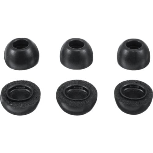 For Apple Airpods Pro 6pcs Noise Isolate Memory Foam Ear Tips Airpods Pro Replacement Earbuds Cover Protective Earphone Earplugs