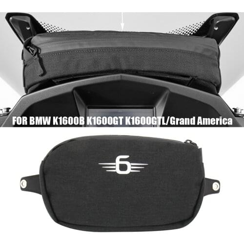 Modern waterproof motorcycle handlebar travel bag FOR BMW K1600B K1600GT K1600GTL/Grand America 2016 2017 2018 2019 storage bag