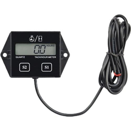 Engine Digital Tach Hour Meter Tachometer Gauge SP101