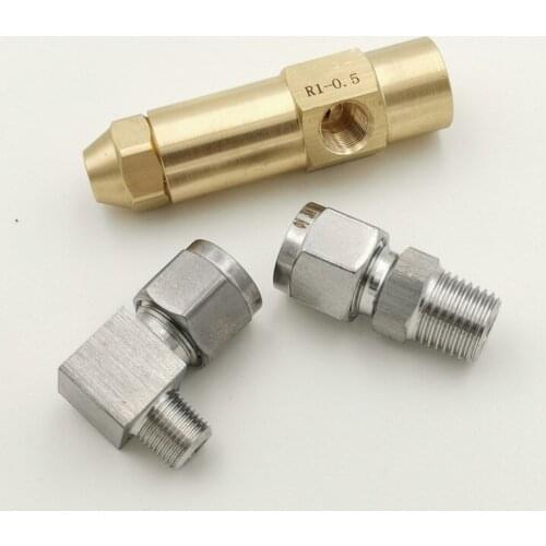 Fuel Nozzle Siphon Air Atomizing Nozzle Two-fluid Sprayer Brass DELAVAN Waste Oil Burner Jet Boiler Combustion Parts