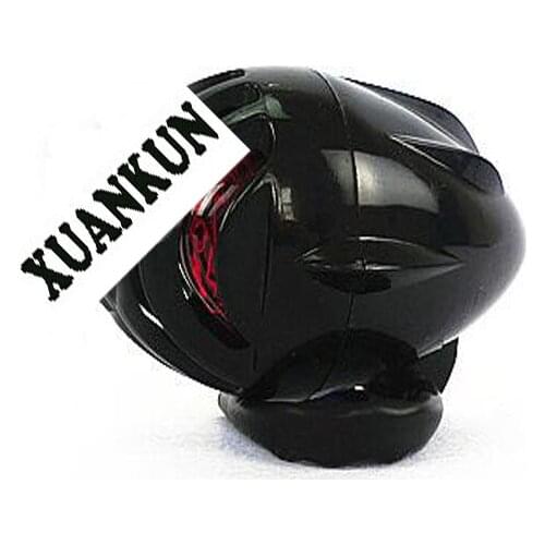 XUANKUN Modified Motorcycle Plastic Material Rear Taillight Oval Brake Light