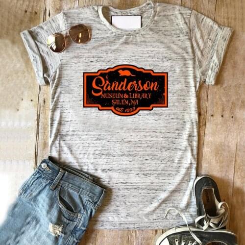 Sanderson Museum Shirts Women Gothic Halloween Aesthetic Clothes Witch Halloween Womens Clothing Vintage Punk Clothes