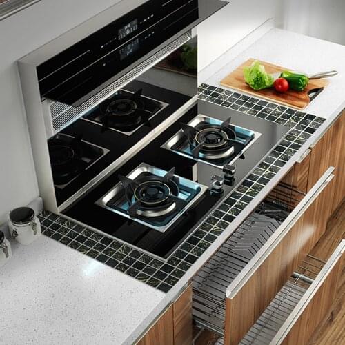 10x10cmx20pcs Crystal Mosaic PVC Waterproof Self Adhesive Wall Sticker Tile Stickers For Kitchen Bathroom Furniture ZYM-001