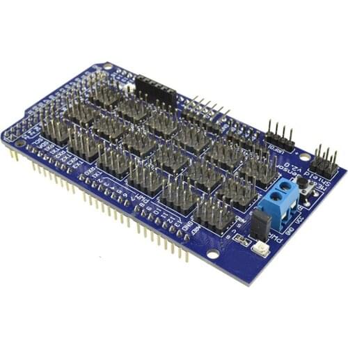2pcs/lot Mega Sensor Module Shield V2.0 V2 For Arduino Module ATMEGA 2560 R3 1280 ATmega8U2 ATMEL AVR Development Board
