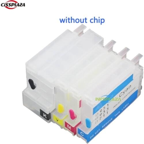 CISSPLAZA ciss cartridge Refill ink Cartridge compatible for HP932 950 OfficeJet Pro 6100 6600 6700 7110 7610 7612 NO CHIP