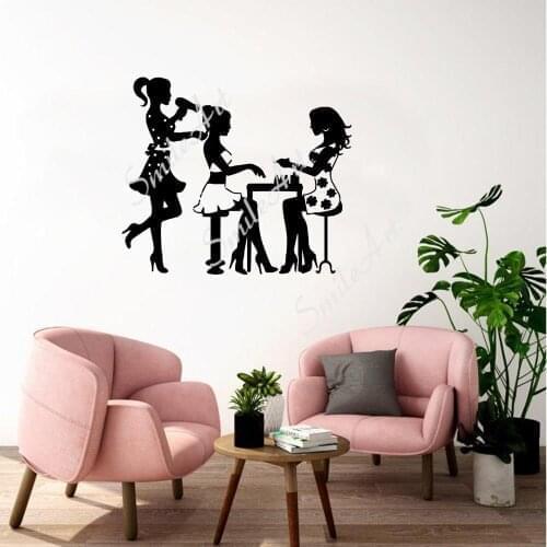 Diy Manicure Wall Art Decal Wall Stickers Pvc Material For Baby Kids Rooms Decor Vinyl Art Decal