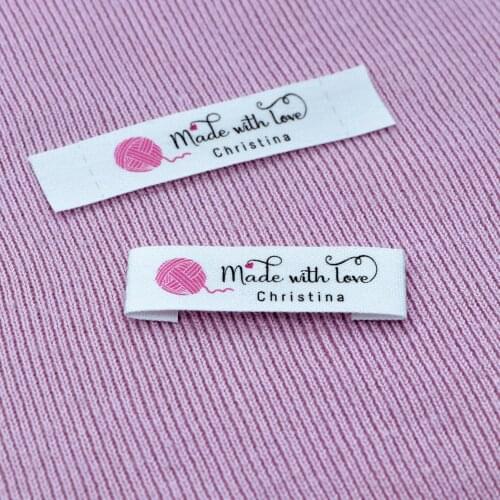 Custom Sewing label,Custom Clothing Labels - Brand Tags, Logo or Text, Handmade, Custom Design (FR021)