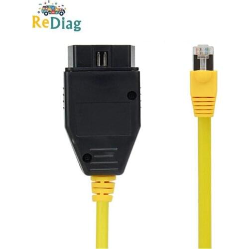 For BWM F-Series ICOM ENET Cable ESYS Coding Date Cable RJ45 Connector Metal Programming E-SYS Coding Hidden Data Tool