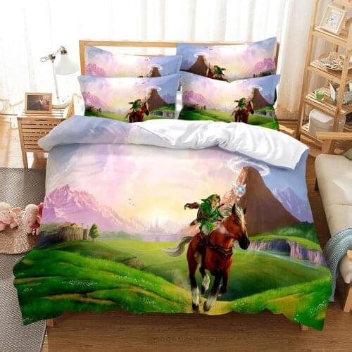 Bedding set duvet cover set 3d bedding digital printing bed linen queen size bedding set fashion design