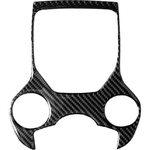 Console Gear Shift Panel Cover Sticker For Alfa Romeo Giulia Stelvio Car