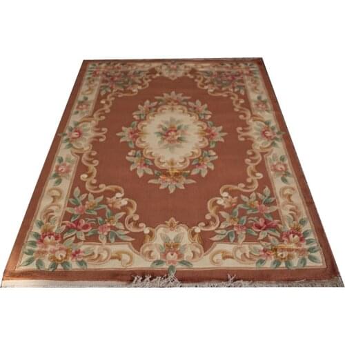Rug runner aubusson French Design Nice Reversible New Listing Rectangle Large
