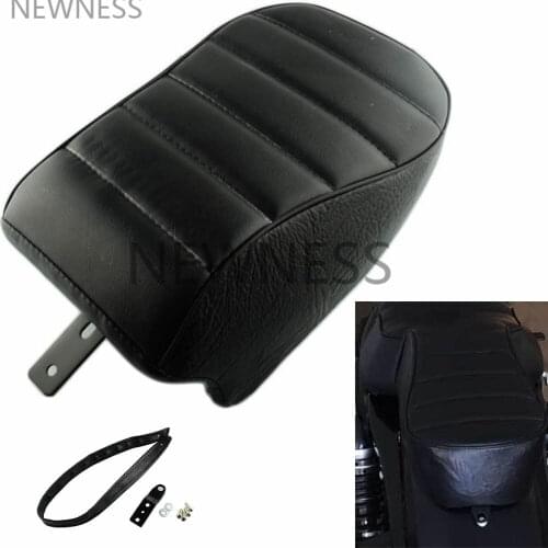 Leather Motorcycle Rear Passenger Seat Pillion Cushion for Harley Sportster Iron 883 XL883N 2016-2019 Iron 1200 XL1200NS 18-19