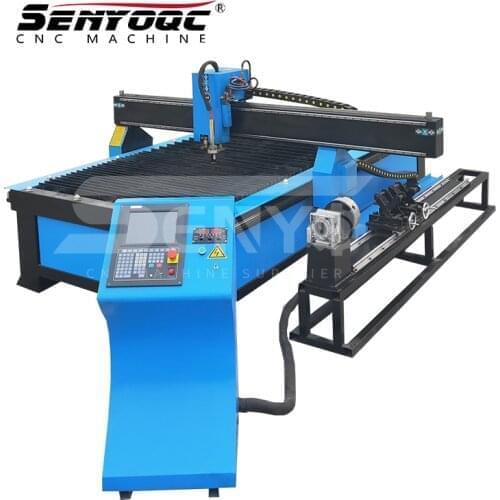 Mobile cnc desktop machine metal electric hydraulic pipe cutter machine/cncmetal tube plasma cutting machinery