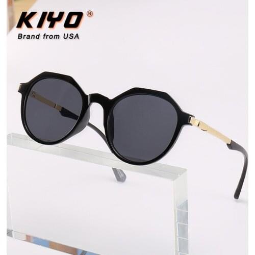 KIYO Brand 2021 New Women Men Polygonal Sunglasses PC Fashion Sun Glasses High Quality UV400 Driving Eyewear 3913