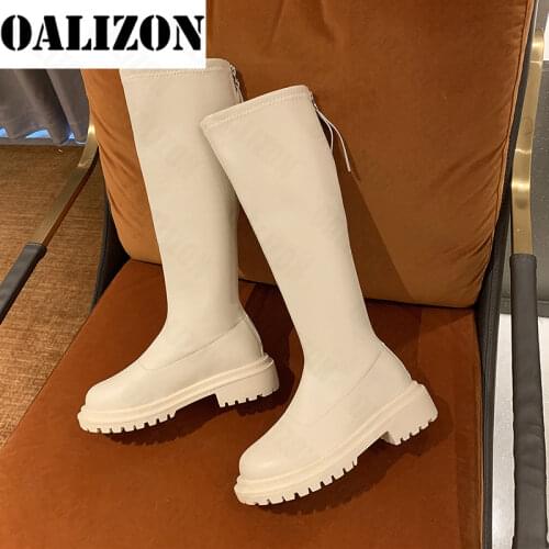 Женские высокие ботинки OALIZON China At AliExpress