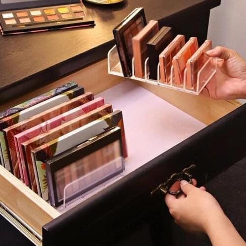 1Pc Eyeshadow Palette Organizer Eyepowder Storage Tray Cosmetics Rack Makeup Tools Compartment Holder
