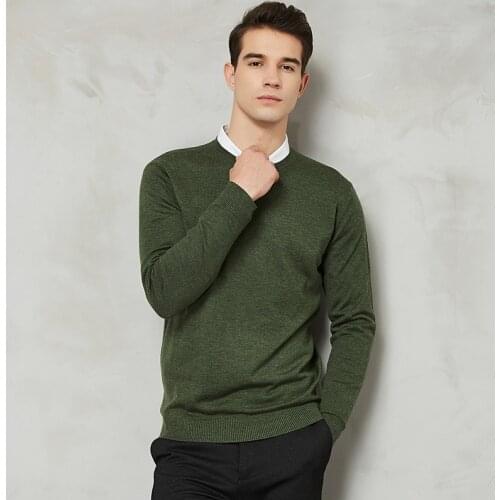 2020 Autumn New Men Knitted Pullover Cashmere Sweater Casual Business Smart Casual Thin Slim fit Sweaters Brand Clothes,GA736