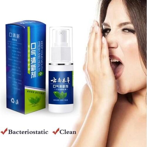 Breath Freshener Remove Bad Breath and Breath 30ml Set of Oral Freshener Spray on Behalf of Hair