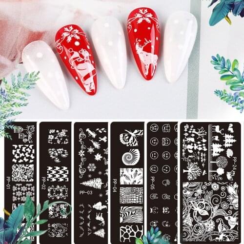 Pinpai Stencils For Nail Design