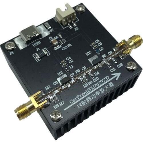 RF Amplifier,1.55Ghz 1W 30DB Power Amplifier For GPS Jammer Transmitter RF Power Amplifier