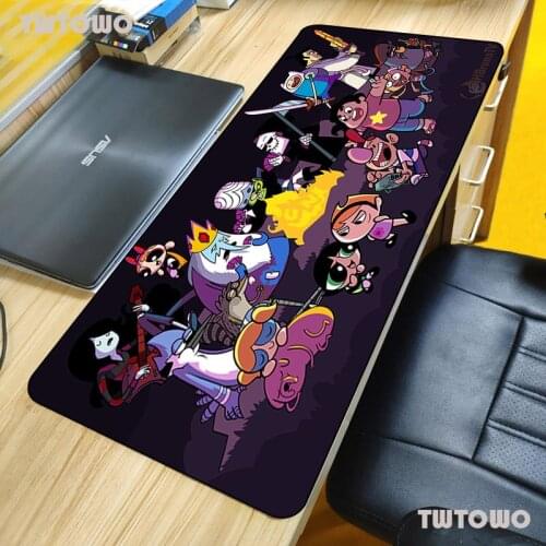 Anime Gaming Mouse Pad 90x40cm XL Rubber Computer Mousepad For Adventure Keyboard Desk Mat Anti-slip For PC