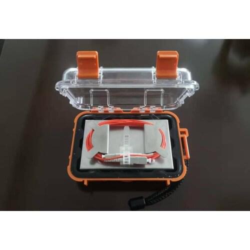 SC/UPC-LC/UPC 50/125 MM 1000M Fiber optic OTDR launch cable box LC/PC SC/PC SC/LC MULTIMODE SCP - LCP 1KM OTDR Test Extension