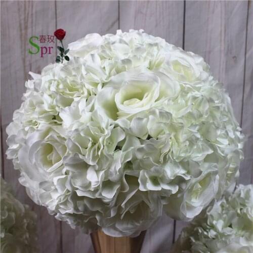 SPR 30cm/35cm/40cm/50cm dia.wedding event planning artificial wedding table flower ball centerpiece decoration stage arch floral
