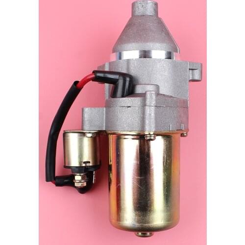 Starter Motor with Solenoid For Honda GX340 GX390 11HP 13HP GX 340 390 188F 190F 4 Stroke Lawn Mower Engine Part