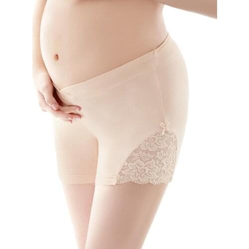 Maternity Panties High Waist Adjustable Belly Support Pants Comfy Pregnant Sexy Lace Pregnancy Briefs Pregnancy Underwear