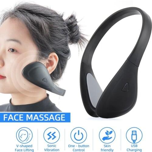 Face Slimming Vibration Massager Masseter Exerciser Bady Fat Remover Facial Muscle Relaxation Machine V-Face Lifting Slimmer