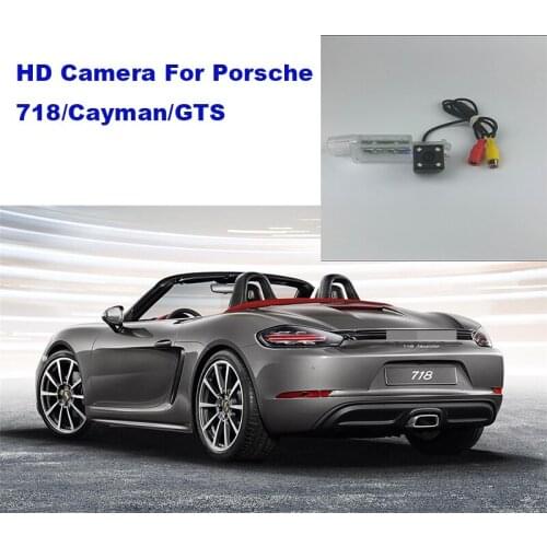 Yessun License plate camera For Porsche 718 Cayman GTS Car Rear View camera Parking Assistance