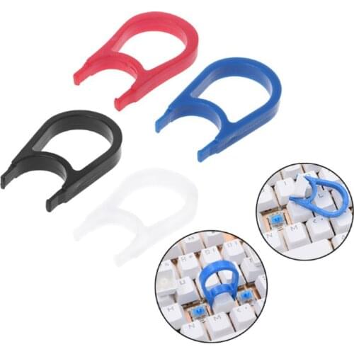 10Pcs Mechanical Keyboard Keycap Puller Remover Key Cap Fixing Tool Color Random P9YE