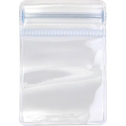 50pc 6x4cm ziplock bags clear poly bag reclosable plastic small baggies