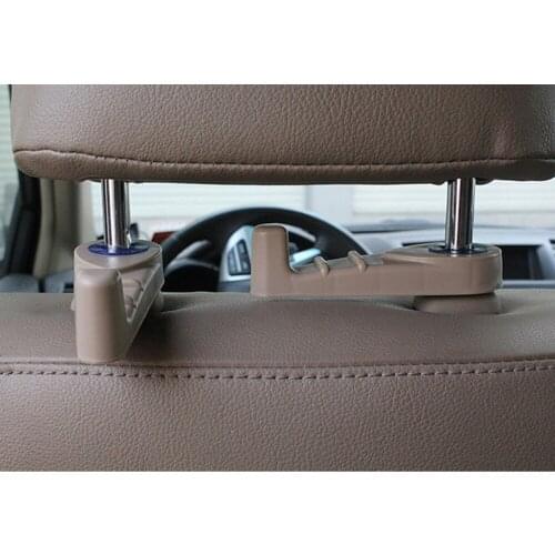 Car Accessories 1PC Portable Car Seat Back Headrest Hanger Hook Purse Bag Organizer Holder Clip for BMW Audi VW Ford Nissan Kia