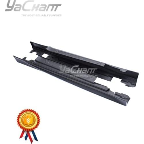 Car-Styling Fiber Glass Side Skirts Fit For 2014-2020 F55 F56 S DL AG Style Side Skirts