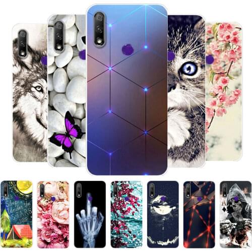 For Coque TP-Link Neffos X20 Pro Case Silicone Painted TPU Soft Back Cover Phone Case For TP-Link Neffos X20 X 20 X20Pro Bumper