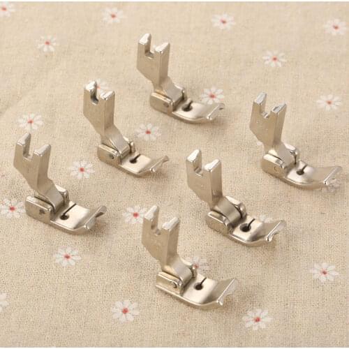 DRELD 1/8" 3/16" 1/4" Industrial Sewing Machine Piping Cording Foot fit for JUKI SINGER Industrial Sewing Machines P69LH P69RH