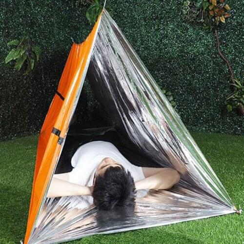 Multifunction Sleeping Bag Thermal Waterproof Reusable Emergency Survival Camping Travel Bags Outdoor Thickening Blanket