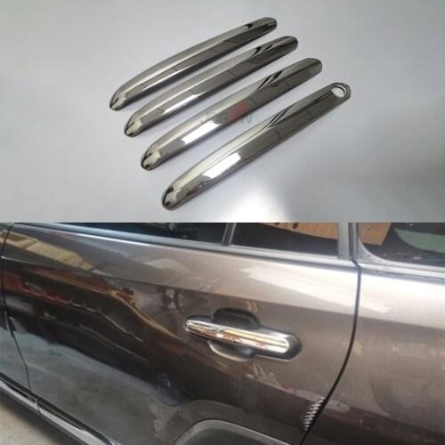 S.Steel For Toyota Highlander Kluger XU70 2019 2020 Car Side Door Handle and Door Bowl Cover Trim Molding Accessories