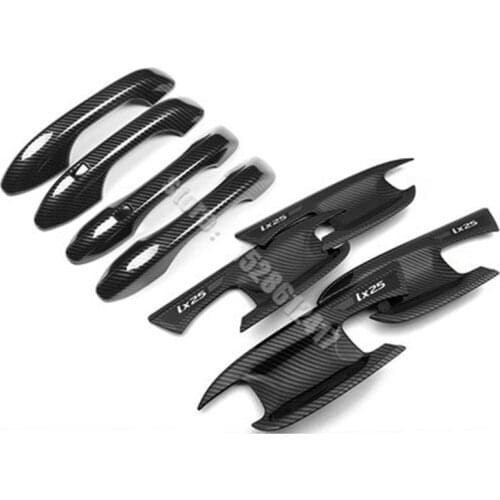 Car Styling ABS Door handle Protective covering Cover Trim Door Handle Bowl Trim For Hyundai Creta Ix25 2020-2021